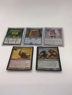 Magic: The Gathering Brion Stoutarm Wild Pair Vile Foil Lot x5 Mixed Cards - Image 3