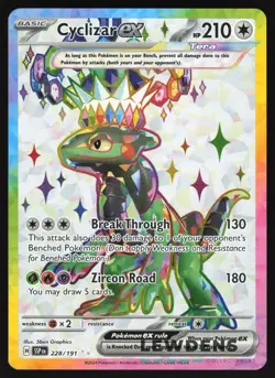 Cyclizar ex - 228/191 - Tera Ultra Rare - Surging Sparks - Pokemon Card - Image 1