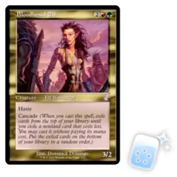 BLOODBRAID ELF Time Spiral Remastered Magic MTG MINT CARD - Image 1