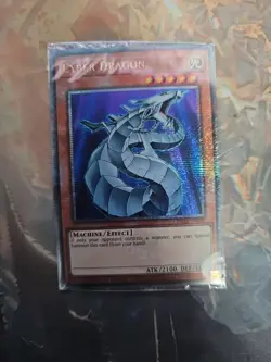 Yugioh TN23-EN005 Cyber Dragon Quarter Century Secret Rare Card Limited Edition - Image 1