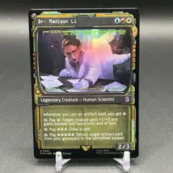 Dr. Madison Li (Showcase) -Foil Near Mint MTG Universes Beyond: Fallout - Image 2