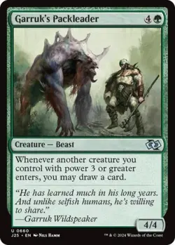 Garruk's Packleader - Near Mint MTG Foundations Jumpstart - Image 1