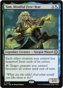 ~ Tam, Mindful First-Year ~ NM Foil ~ Lorwyn Eclipsed ~ MTG ~ - Image 1