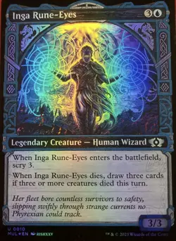 Inga Rune-Eyes March of the Machine: Multiverse Legends Foil - MTG - Image 1