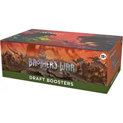 MTG Magic The Gathering The Brothers' War Draft Booster Box 36 Packs New Sealed - Image 3