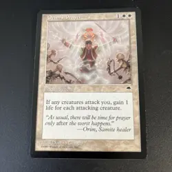 MTG - Magic The Gathering - Orim's Prayer ~ Tempest - Image 1
