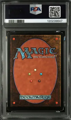 1999 MTG PORTAL THREE KINGDOMS #109 DONG ZHOU, THE TYRANT PSA 3 - Image 2