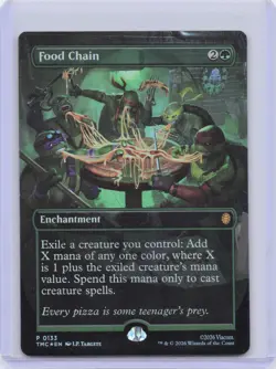 Food Chain TMNT MTG TCG Borderless Foil Promo P 0133 - Image 1