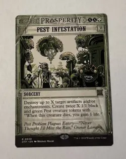 MTG Pest Infestation - Outlaws of Thunder Junction: Breaking News LP - Image 1