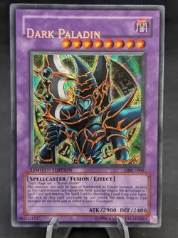 Dark Paladin | DMG-001 Limited Edition | Yugioh | Misprint | LP - Image 1