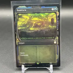 1 x Radstorm - Showcase - Universes Beyond: Fallout - NM-Mint - MTG - Image 1
