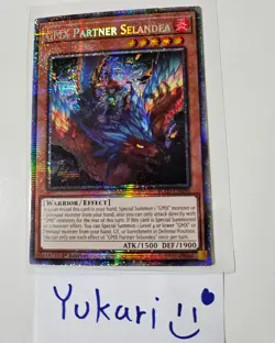 GMX Partner Selandea (Starlight rare) BLZD-EN090 1st edition mint TCG Yugioh - Image 1