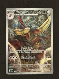 Kingambit 130 Sv: Scarlet & Violet Promo Cards Holo NM - Image 1