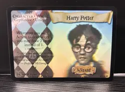 Harry Potter TCG Ghost Holo Rare Wizard Card 8/116 2001 - Image 4