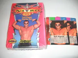 WCW Nitro TCG Trading Card Game 2 Player Starter Set Deck WWE + -2- promo CARDS! - Image 1