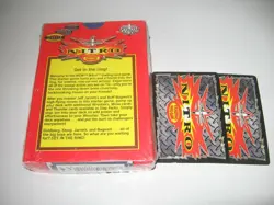 WCW Nitro TCG Trading Card Game 2 Player Starter Set Deck WWE + -2- promo CARDS! - Image 2