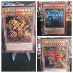 Egyptian God Cards Set (Speed Duel)Battle City Finals PSR-NM/LP - Image 1