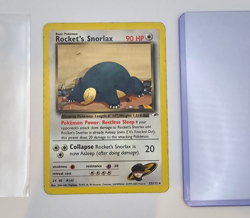 Rocket's Snorlax 33/132 Gym Heroes Vintage Rare 1999-2000 Pokemon Cards - Image 1