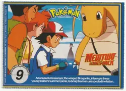 1999 Vintage Scyther, Pokemon Poketriva Burger King Movie Card 123 / 151 Gen 1 - Image 2