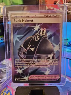 Punk Helmet 121/94 Pokemon Trainer Card Phantasmal Flames - Image 2