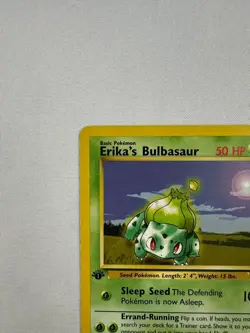 Set of 2 Pokemon TCG Erika's Bulbasaur Gym Challenge Card 1st Edition 39/132 - Image 3