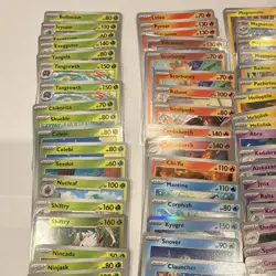 Pokemon Mega Evolution 130 card Lot- Bulbasaur Ninetales Lillie Ralts Xerneas - Image 2