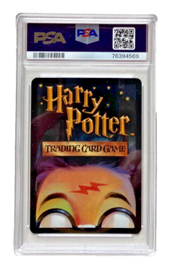 PSA 8 NM-MT INVISIBILITY CLOAK Harry Potter Card #12 12/116 FOIL Holo 2001 WOTC - Image 2