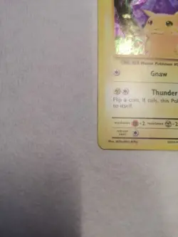 Pikachu - 35/108 - Pokemon Evolutions Cracked Ice Holo Theme Deck Card - Image 2