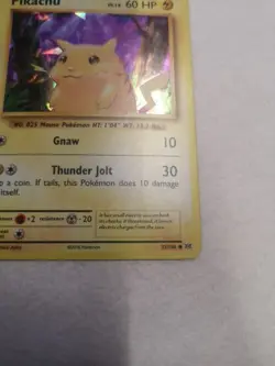 Pikachu - 35/108 - Pokemon Evolutions Cracked Ice Holo Theme Deck Card - Image 3