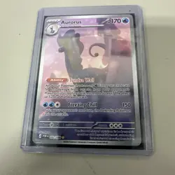 NMT Pokemon TCG Aurorus 092/088 Me03: Perfect Order Holo Full Art Card - Image 1