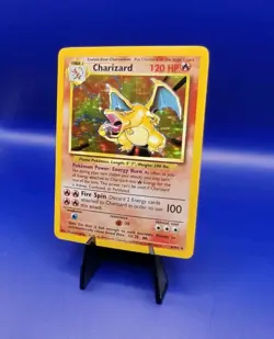 Charizard 4/102 Base Set Holo Rare Pokemon Card 1999 WOTC TCG Vintage Pokemon - Image 3