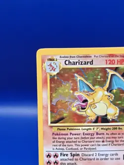 Charizard 4/102 Base Set Holo Rare Pokemon Card 1999 WOTC TCG Vintage Pokemon - Image 4