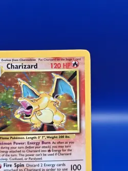 Charizard 4/102 Base Set Holo Rare Pokemon Card 1999 WOTC TCG Vintage Pokemon - Image 5