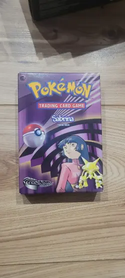 Pokemon Tcg Sabrinas Deck English. Opened Excellent Condition. Cards Nm - Image 1