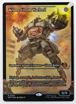 Teenage Mutant Ninja Turtles Krang, Ultrom Warlord 290 FOIL Showcase TMNT - Image 1