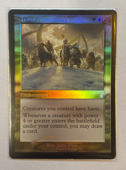 MTG - Time Spiral Remastered - Temur Ascendancy - FOIL - Image 1