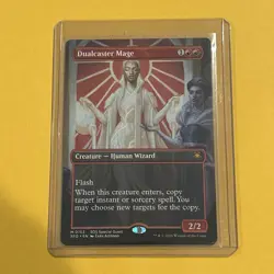 Dualcaster Mage (Borderless) - Special Guests (SPG). Just Pulled, Near Mint! - Image 1