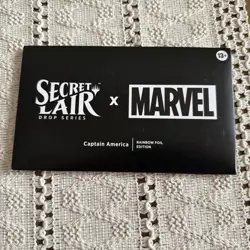 FOIL Captain America Secret Lair Magic the Gathering MTG FULL SET New Marvel MCU - Image 1