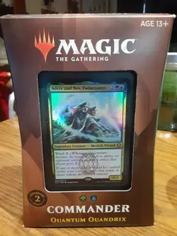 MtG Quantum Quandrix commander deck, new factory sealed - Image 1