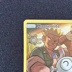 Pokemon TCG Magnemite 242/236 Secret Rare Full Art Holo Sm-Cosmic Eclipse 60 HP - Image 2