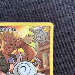 Pokemon TCG Magnemite 242/236 Secret Rare Full Art Holo Sm-Cosmic Eclipse 60 HP - Image 3