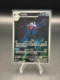 Pokemon TCG Palafin 225/91 Paldean Fates Illustration Rare (NM) - Image 1