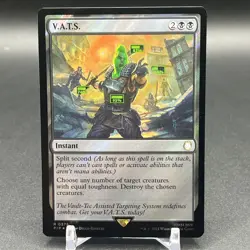 V.A.T.S. (Surge Foil) Universes Beyond: Fallout Foil NM MTG - Image 1