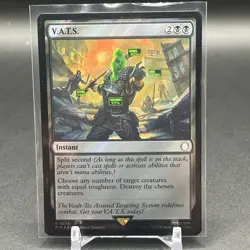 V.A.T.S. (Surge Foil) Universes Beyond: Fallout Foil NM MTG - Image 3