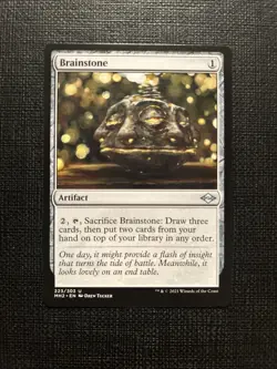 MTG Brainstone Modern Horizons 2 #426 Retro Frame FOIL Uncommon NM/M - Image 1