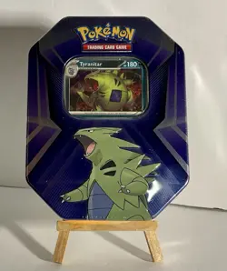 Tyranitar Triple Whammy Collectors Tin - Pokemon TCG - Factory Sealed - Image 1