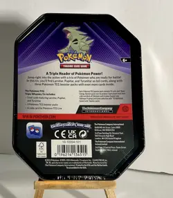 Tyranitar Triple Whammy Collectors Tin - Pokemon TCG - Factory Sealed - Image 2