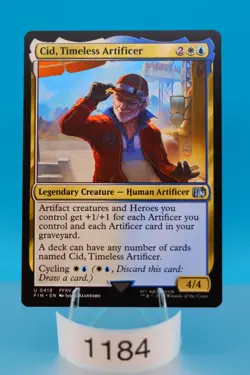 MTG Cid, Timeless Artificer (0419) Final Fantasy Regular - Image 1