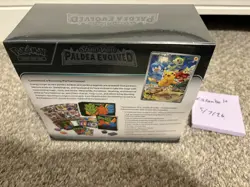 Pokemon TCG Paldea Evolved Pokemon Center Elite Trainer Box ETB Sealed - Image 2