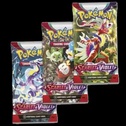 Pokemon TCG Scarlet and Violet Blister 3-Pack Boosters Dondozo Promo Sealed - Image 2
